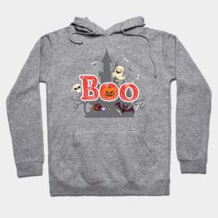 Boo Halloween For Kids - Funny Halloween Costumes Hoodie